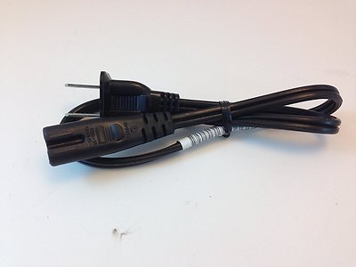 1 PIECE - CES - AC POWER CORD - 18'' BLACK IN-LINE FIGURE 8 TYPE MOLD# Z8121-0889