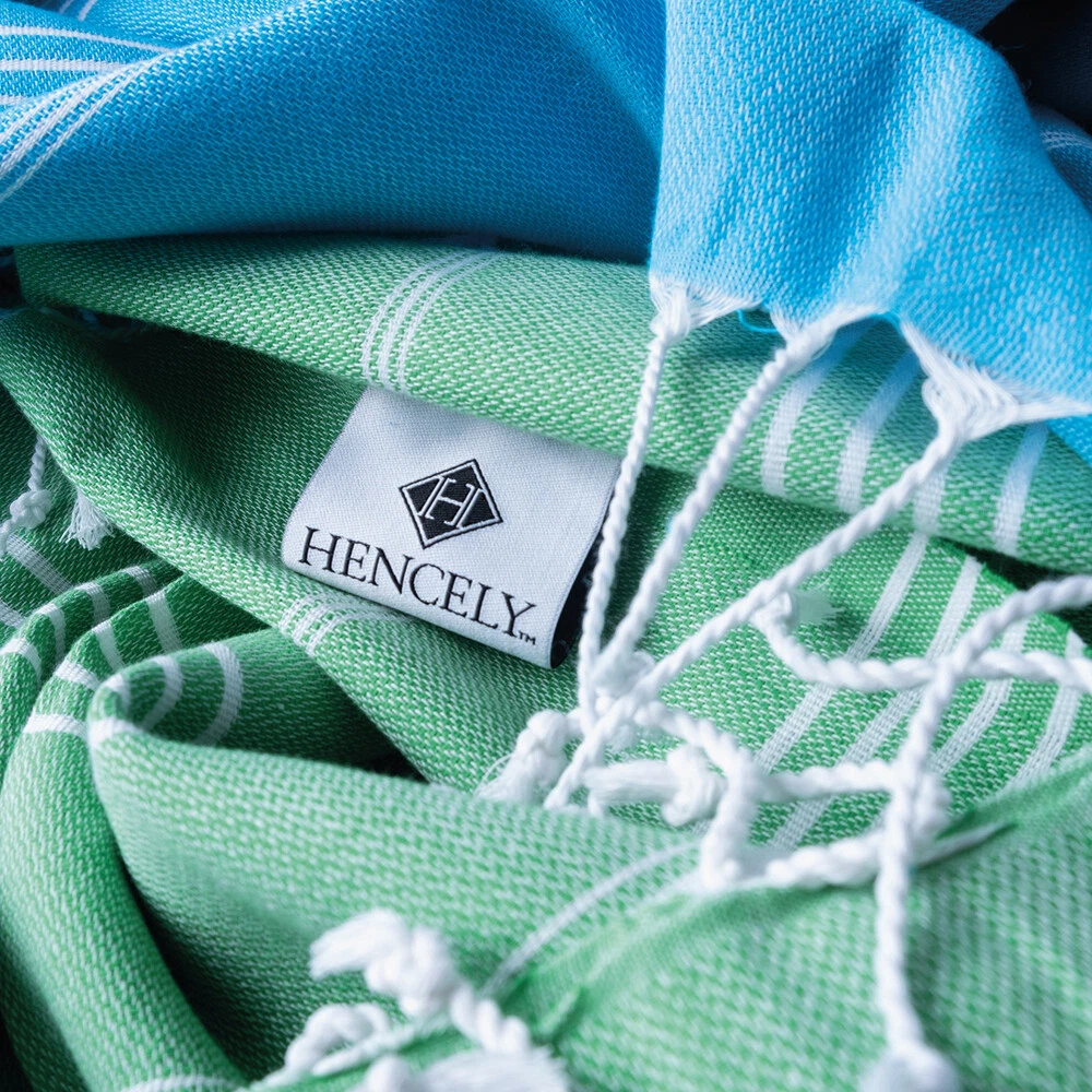 Hencely Turkish Beach Towel - Thumbnail 3
