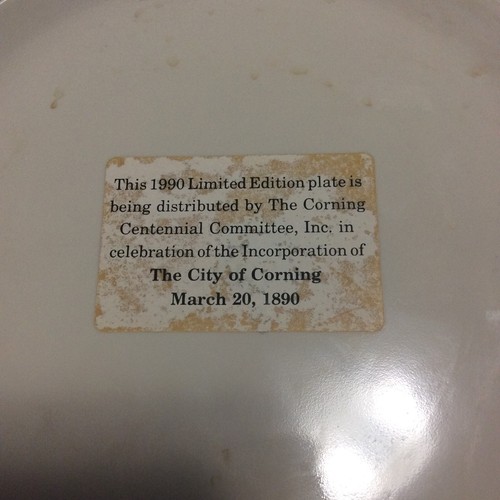 Corning CORELLE Plates ● Special, Anniversary, Commemorative ● Lot of 4 - Picture 3 of 13