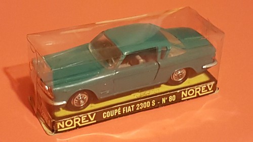 NOREV 1/43 - COUPE FIAT 2300 S - N° 80 - BOITE D'ORIGINE - Imagen 13 de 13