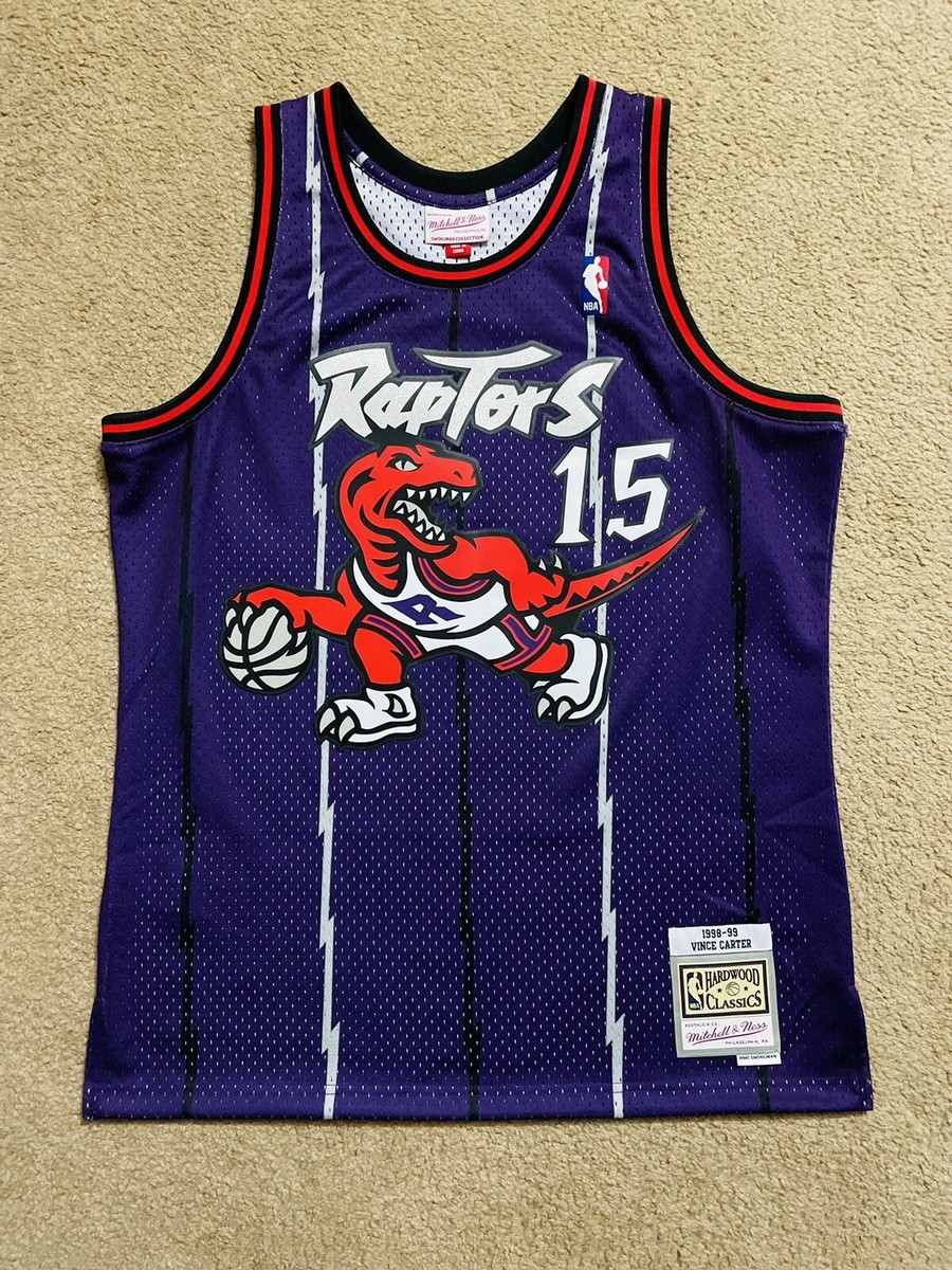 15# Vince Carter Toronto Raptors Hardwood Classics Men's