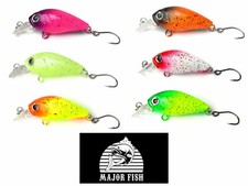 Major Fish Forellen Wobbler Airbrush Hot Colours 38mm 5,5g MFB My Fishing Box