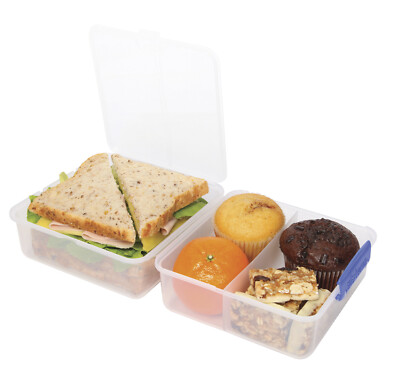  Sistema Lunch Cube To Go 1,4L - Brotdose - Schule - Essensbehälter - Arbeit - Reisen 