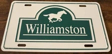 Williamston Horses Booster License Plate North Carolina Horse Race Racing Equine