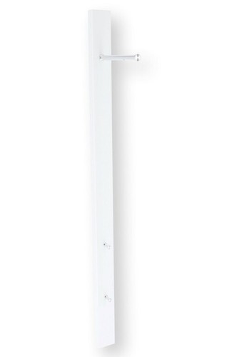 Garderobenleiste PADDY, 119 x 7 x 3 cm, Metall, weiß Jan Kurtz 490254 - Bild 1 von 4
