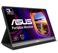 ASUS ZenScreen MB16AC 15.6" Full HD IPS USB-C Portable Monitor Smart Cover NEW