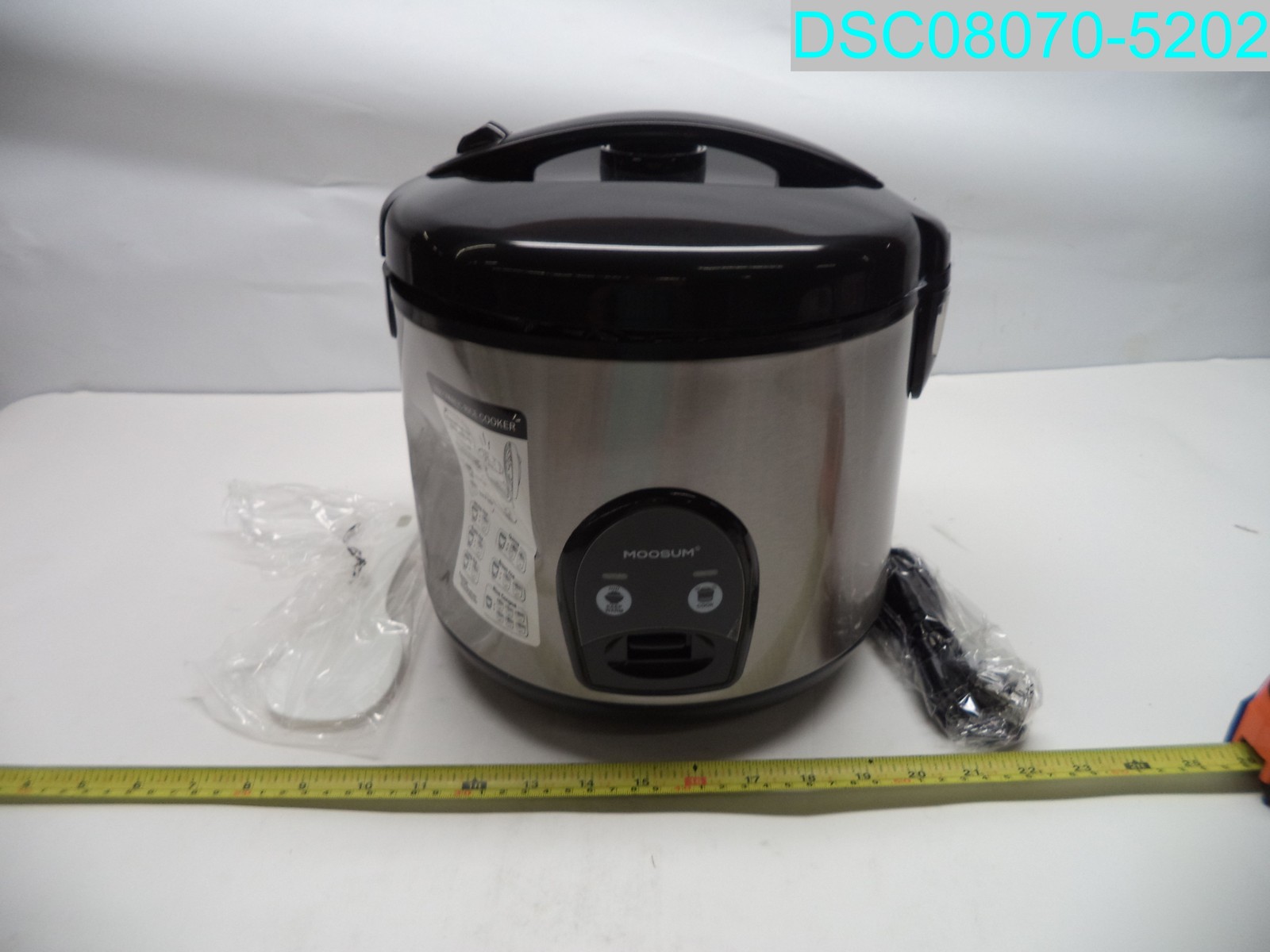 DENTED MOOSUM Electric Rice Cooker with One Touch for Asian 