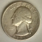 1932 Washington Silver Quarter Extra Fine 25c Coin Twenty-Five Cents Nice XF