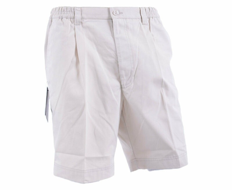 FARAH Mens Chino Shorts W32 Stone Cargo Combat Cotton Summer Casual Short Pants