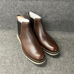 Cole Haan Zerogrand Chelsea Boots Men\'s Sz 10M Waterproof Bourbon Brown Leather COLE HAAN Zerogrand Chelsea Waterproof Ankle Boots Men main image 3