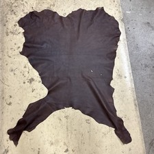 Antique Brown leather Calf hide Calfskin 6 sq. ft. for bookbinding X9