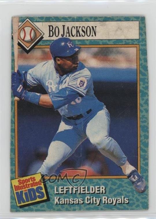 1989 Sports Illustrated for Kids Series 1 Bo Jackson #75 0do5