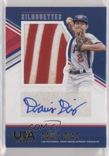 2018 Panini USA Baseball Stars & Stripes Jerseys Prime 19/25 Davis Diaz Auto s3g