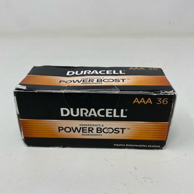 #ad Duracell Power Boost AAA Batteries 36 Pack Black Copper $24.64