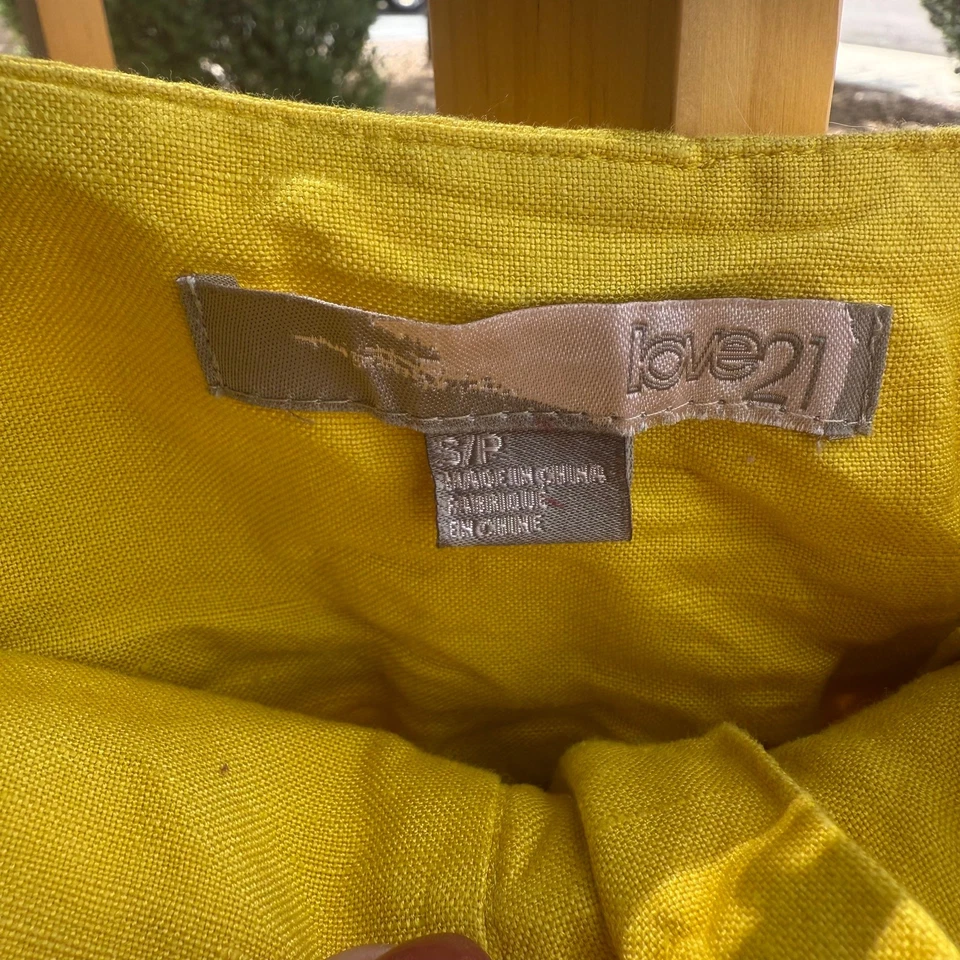 Love 21 Talla S Bolsa de Papel Brillante con Corbata y Bolsillos Falda Foto 2 de 4