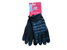 NEW BALANCE Tech Touch TOUCHSCREEN PACE SETTER Black GLOVES Mens Size L/XL  NEW