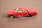 Vintage Matchbox Lesney No. 59 Ford Galaxie Fire Chief Made In England LQQK