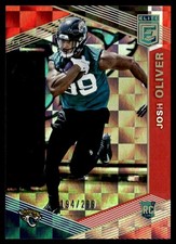 2019 Donruss Elite Red Josh Oliver Rookie 194/299 Jacksonville Jaguars #151
