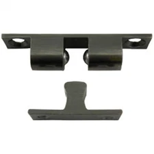 Friction Catch, 1-1/8 Inches, Antique Nickel by Stone Harbor Hardware