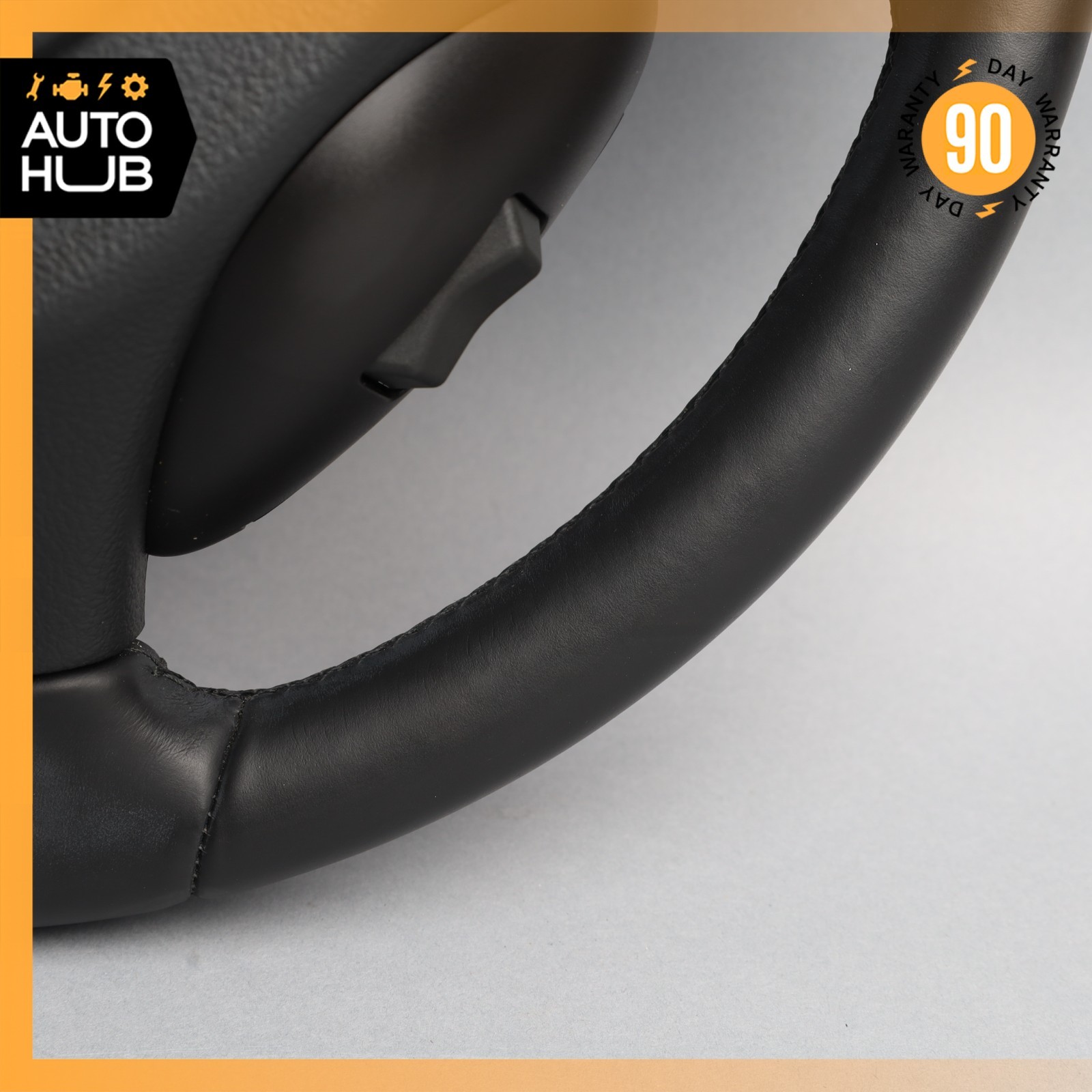 06-16 Aston Martin DB9 Rapide Steering Wheel Black 8G433600DA OEM 22k