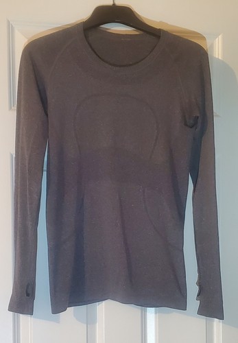 Gray Lululemon Swiftly Tech Long Sleeve Sz 8