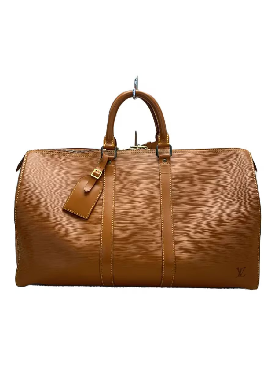 LOUIS VUITTON / ボトム/50/コットン/CML/無地 LOUIS VUITTON Keepall 50 Nomad CML Leather CML from Japan | eBay