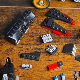 LEGO Batman 76012 Incomplete Set Batmobile Parts Piece Lot With Batman...