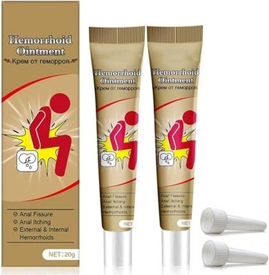 Rulinal Hemorrhoid Cream 20g - Herbal Ointment for Itching & Burning Relief