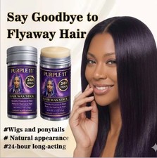 PURPLE 11 Hair Wax Stick 24 Hour Hold  Smooth Flyaways  Sleek Styles