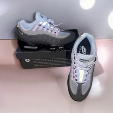 Nike Air Max 95 Herren Sneaker grau weiß ros...