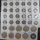90% Silver Coin Collection 1962-D Dimes 1964 Kennedy Halves Barber Half