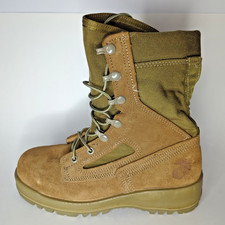 Belleville 550 ST Size Men 4.5R / Women 6.5R USMC Tan Military Combat Boots