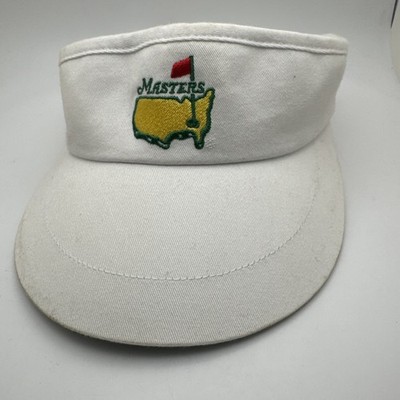 Masters Golf Visor Hat Strapback White Augusta with Tags  display picture 1