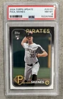2024 Topps Update Paul Skenes Rookie Card Base PSA 8 #US100