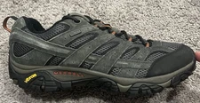 Great! Merrell Hiking Shoes Mens Size 13 Gray Moab 2 Ventilator Trail Low Suede