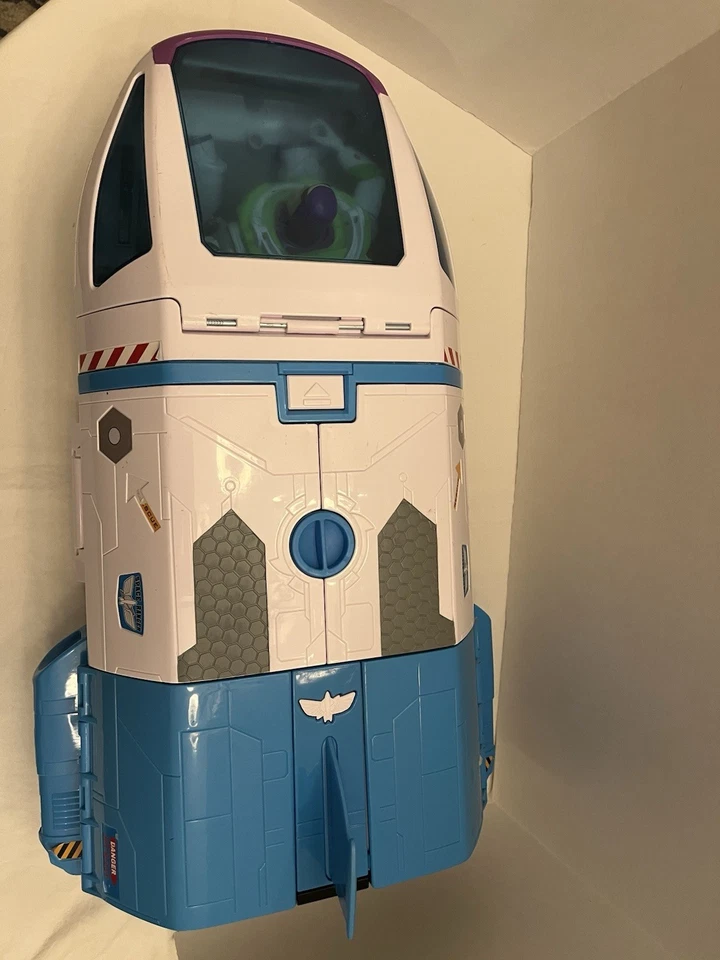 Mattel Disney Pixar Toy Story Buzz Lightyear’s Star Command Spaceship Incomplete - Image 2 of 4
