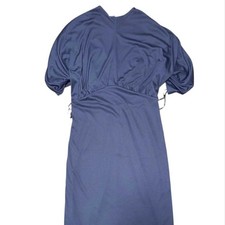 PRADA Women Dress US M Navy Pre-Owned