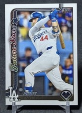 Andy Pages FUTURE STARS #388 Los Angeles Dodgers 2025 Topps Series