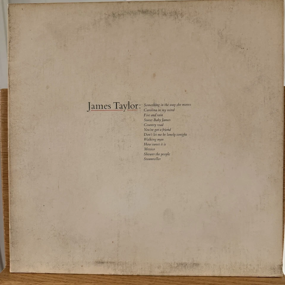 James Taylor Greatest Hits Vinyl LP WB BSK 3113 Fire Rain You've Got A Friend Foto 2 de 4