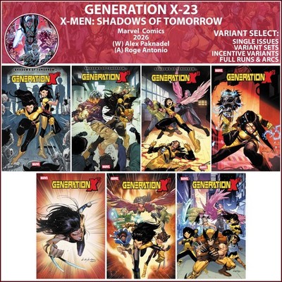 Generation X-23 (2026) #1 2 3 4 5 6 7 Marvel Comics COVER SELECT