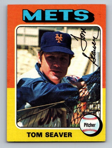 Tom Seaver #370 1975 Topps card