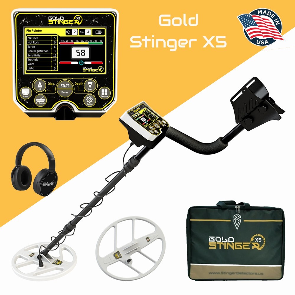 Gold Stinger X5 Professional Metal Detector | Best Metal Detector