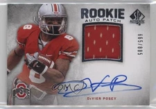2012 SP Authentic /885 DeVier Posey #262 RPA Rookie Patch Auto RC