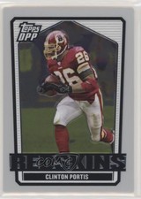 2007 Topps Draft Picks and Prospects (DPP) Chrome Silver /299 Clinton Portis n1u