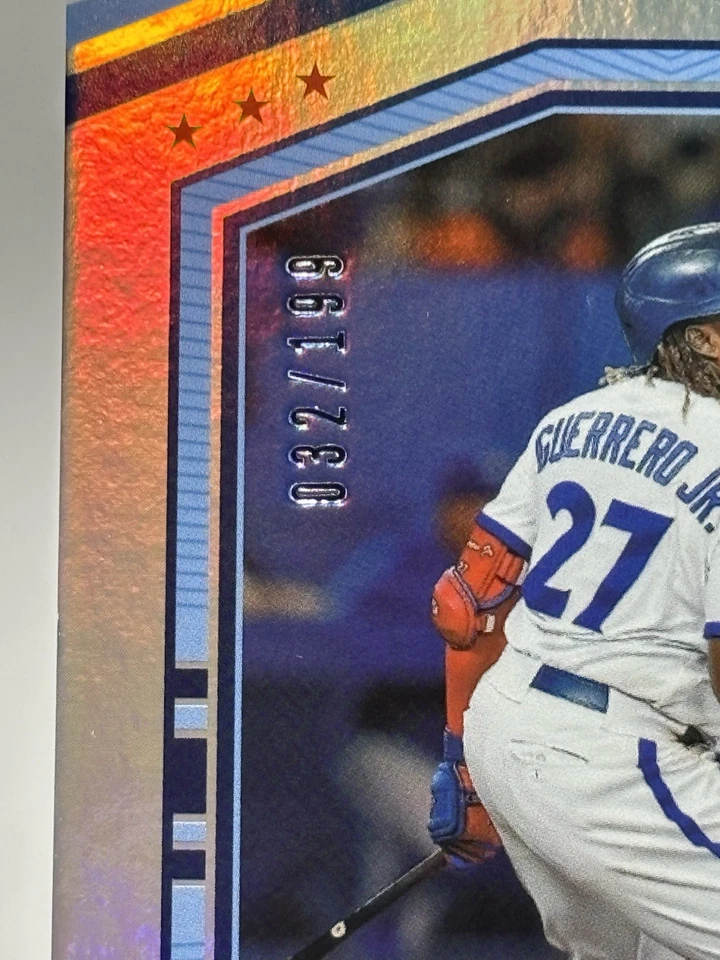2022 Panini Marquee red VLADIMIR GUERRERO JR. #ed 19/199! Toronto Blue Jays - Image 2 of 3