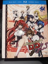 High School DxD New: The Series Blu-ray/DVD Combo. Good Condition