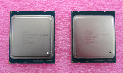 Lot of 2 Intel Xeon E5-2643v2 SR19X 3.5GHz 6-Core 25MB 8GT/s LGA2011 Server CPU