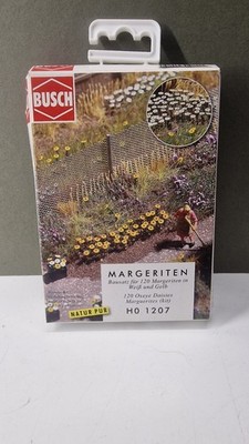 Busch 1207 Margeriten 120 Oxeye Gänseblümchen Spur HO Maßstab 1/87