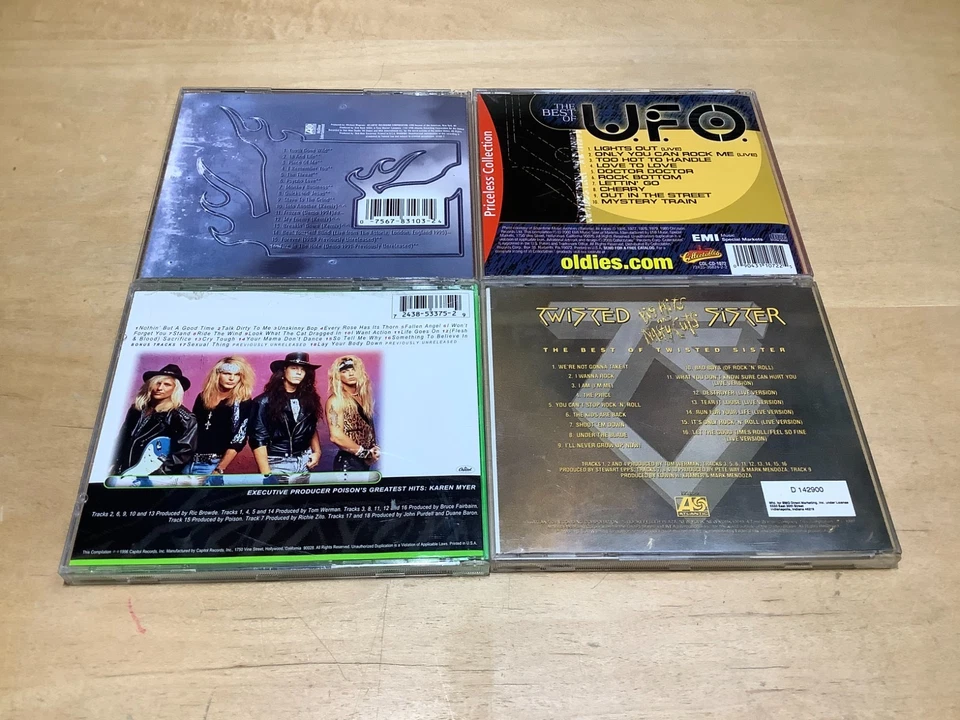 Hard Rock & Glam/Hair Metal 12 CD Lot - Greatest Hits Collections — 第 3/4 张图片
