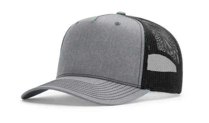 HEATHER GREY/BLACK